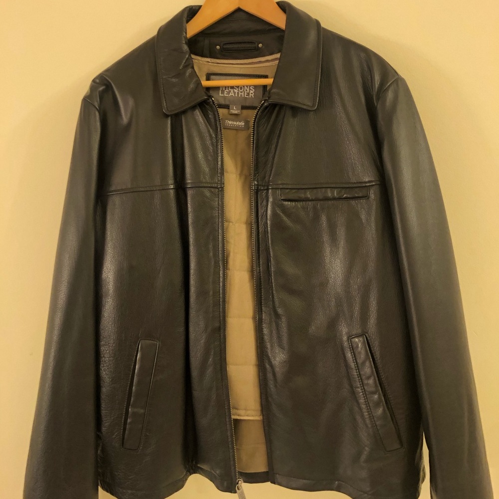 Wilson Leather - Men’s Leather Jacket - Large